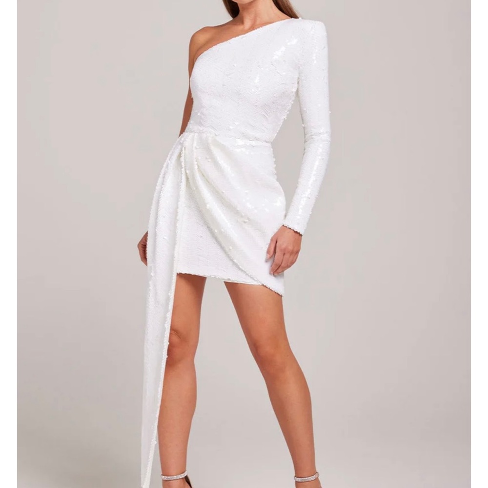 Nadine Merabi Celina white dress